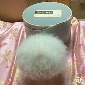 Frank Olive vintage ostrich feather hat.